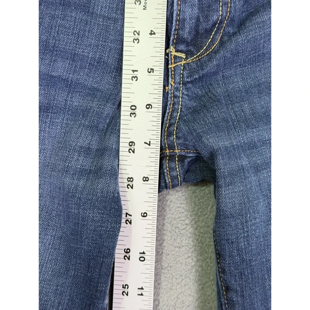 Old Navy Jeans Womens 1 Blue Straight Dark Wash Denim‎ The Diva Low Rise Stretch